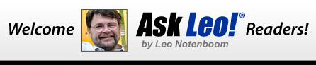 Ask Leo Logo